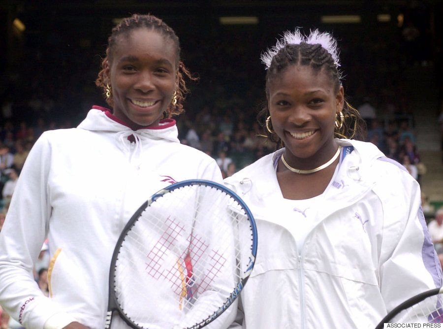 The Williams Sisters at Wimbledon 2000